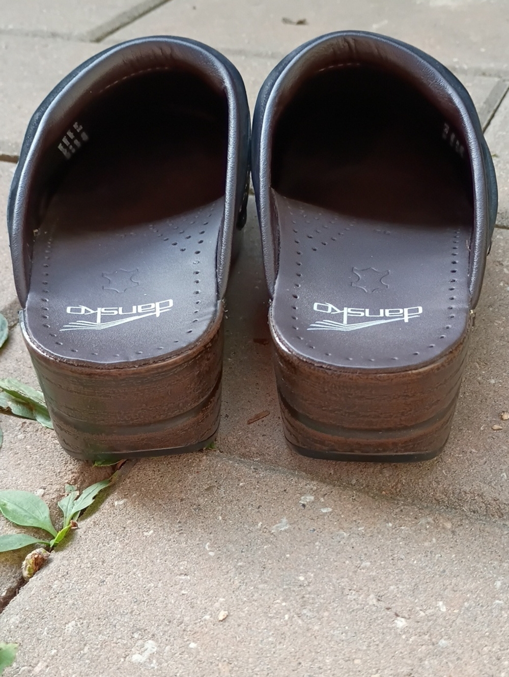 Dansko Sonja Open-back Leather Clogs 38 - Picture 10 of 15